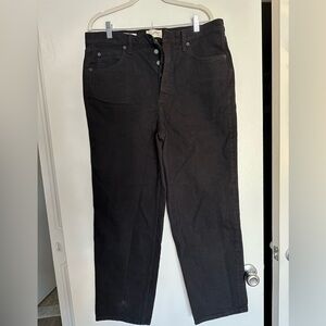 Black High-Waisted Jeans